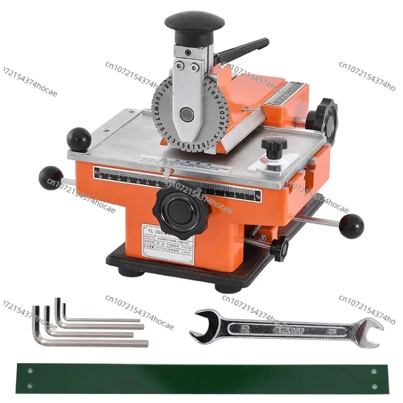 Semi-automatic Manual Marking Machine,aluminum Labeling Coding Machine,equipment Parameter Label Printer