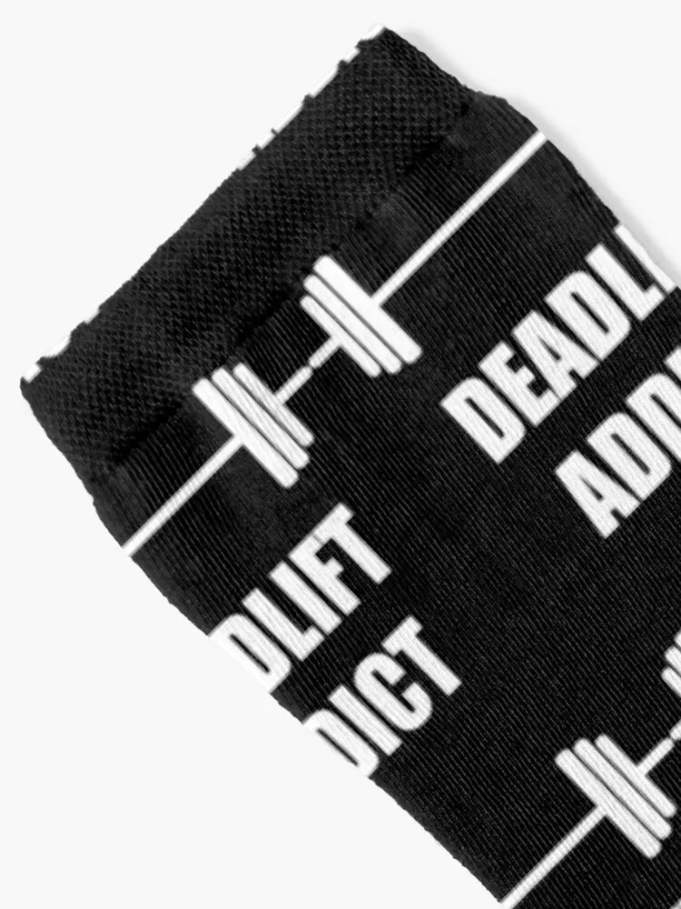 Deadlift Addict Strongman Gym Socks new year luxe Socks Female Men's