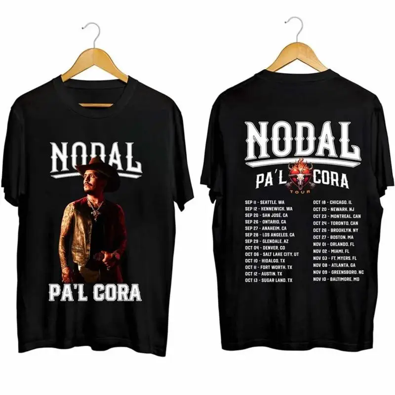 Christian Nodal Pa Äakai Cora Tour 2024 camiseta Fan