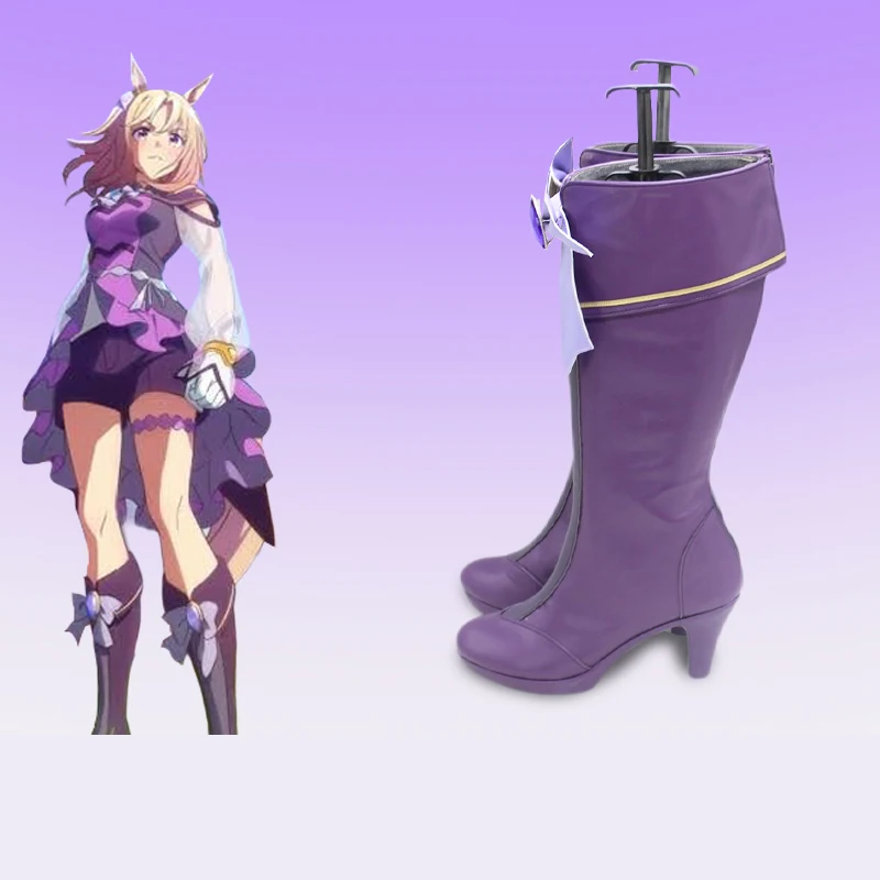 Jogo bonito derby narita topo estrada cosplay sapatos botas topround para festa de halloween adultos mulheres homens