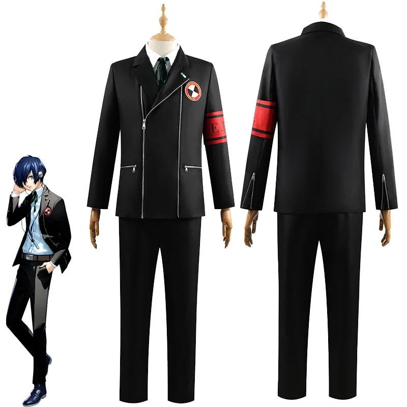 

Костюмы для косплея Yuuki Makoto аниме P3, ролевая игра, униформа на Хэллоуин, карнавал, детской одежды для мужчин