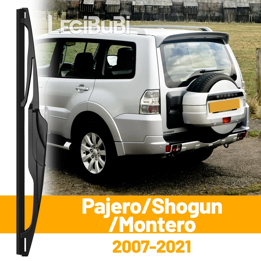 Para Mitsubishi Pajero Shogun Montero V80 V87 V93 V97 2007-2021 limpiaparabrisas trasero limpiaparabrisas puerta trasera limpiaparabrisas