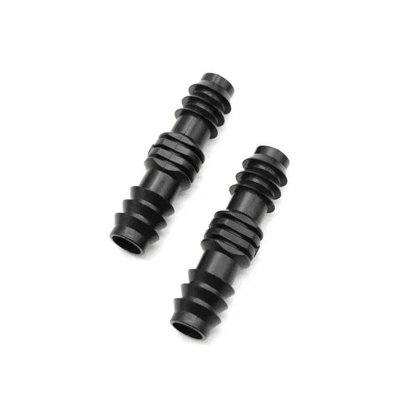 50P PE Water Pipe Fittings for 16mm 20mm 25mm, Leakproof Tee/Elbow/Straight/Plug Connectors for Drip Irrigation System Terminals