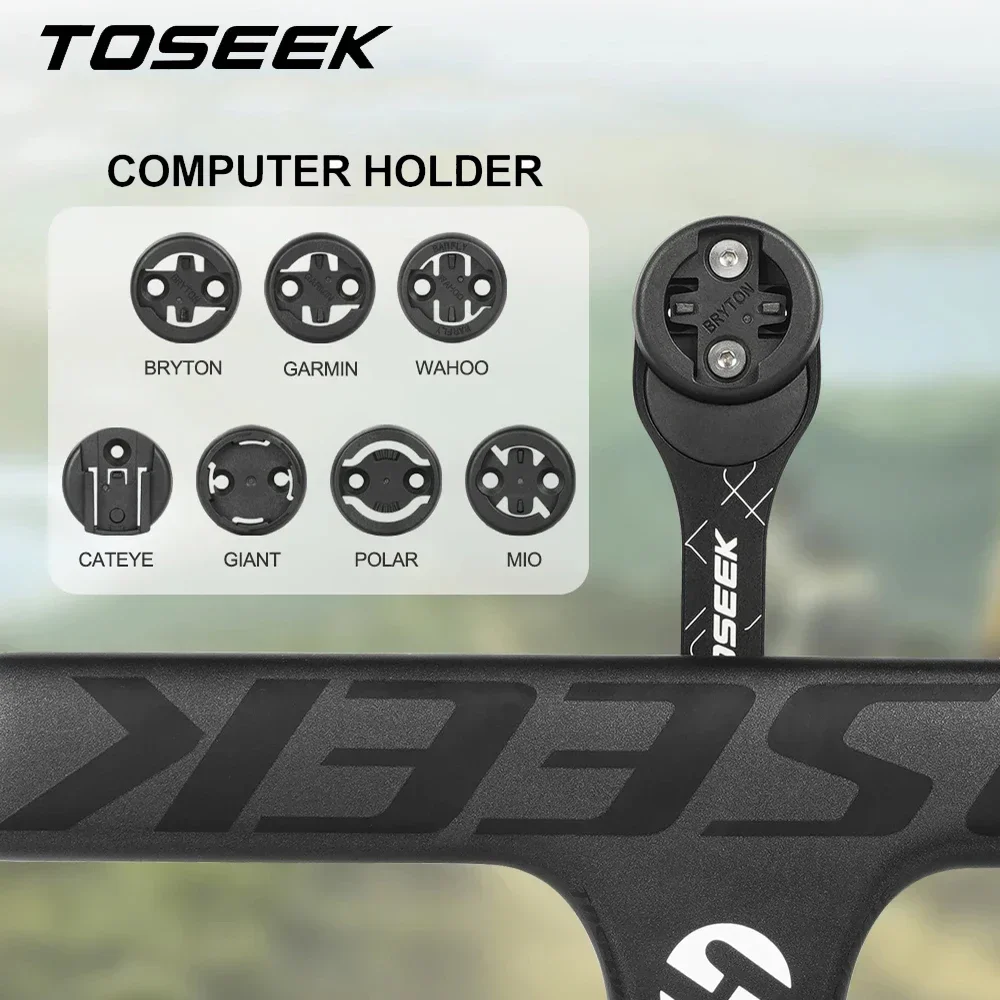 Toseek Fahrrad Computer Halterung Straße MTB Fahrrad Lenker halter GPS Meter Halterung Fahrrad Tacho Verlängerung unterstützt