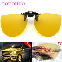 Trendy Polarized Driving Night Vision Women Glasses Brand Designer Clip-On Sunglass Men Outdoor Sports Anti-Glare Goggles UV400