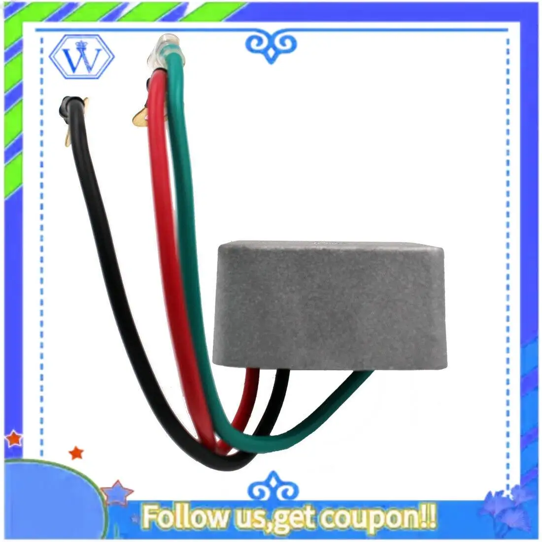 

M46K-алюминиевый регулятор напряжения-выпрямитель 27739-G01 для Ezgo Golf Cart Kart Club Автомобильный регулятор напряжения