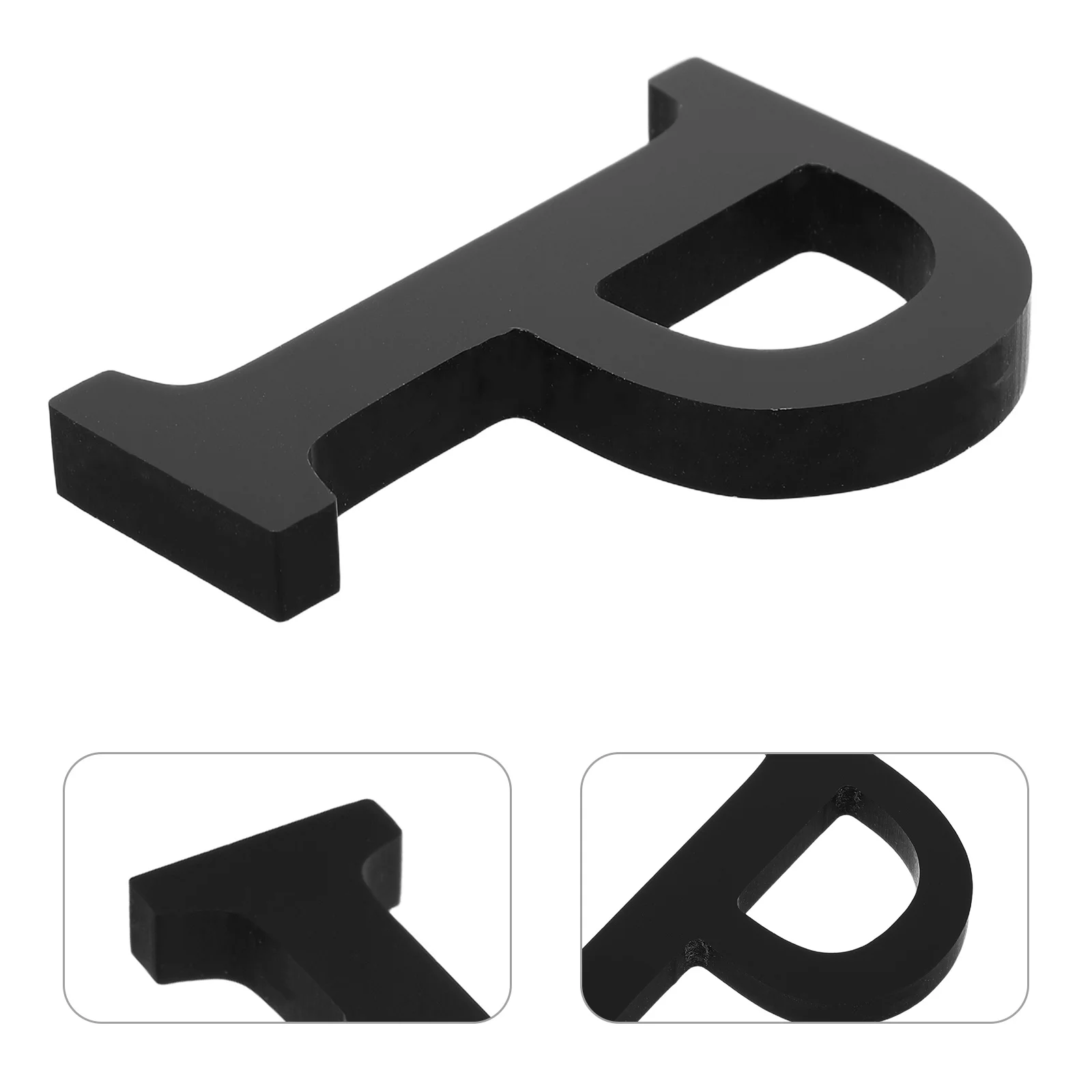 

Mini Black Acrylic Alphabet Letters Flatback for DIY Crafts Jewelry Making Scrapbooking Table Centerpiece Decoration Charms