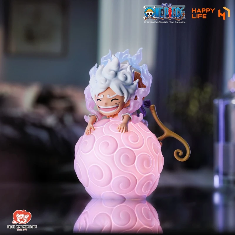 

Genuine in stock, Jimei Palace, One Piece, Devil Fruit, Nika Gear Fifth Luffy, voice-controlled LED light decoration