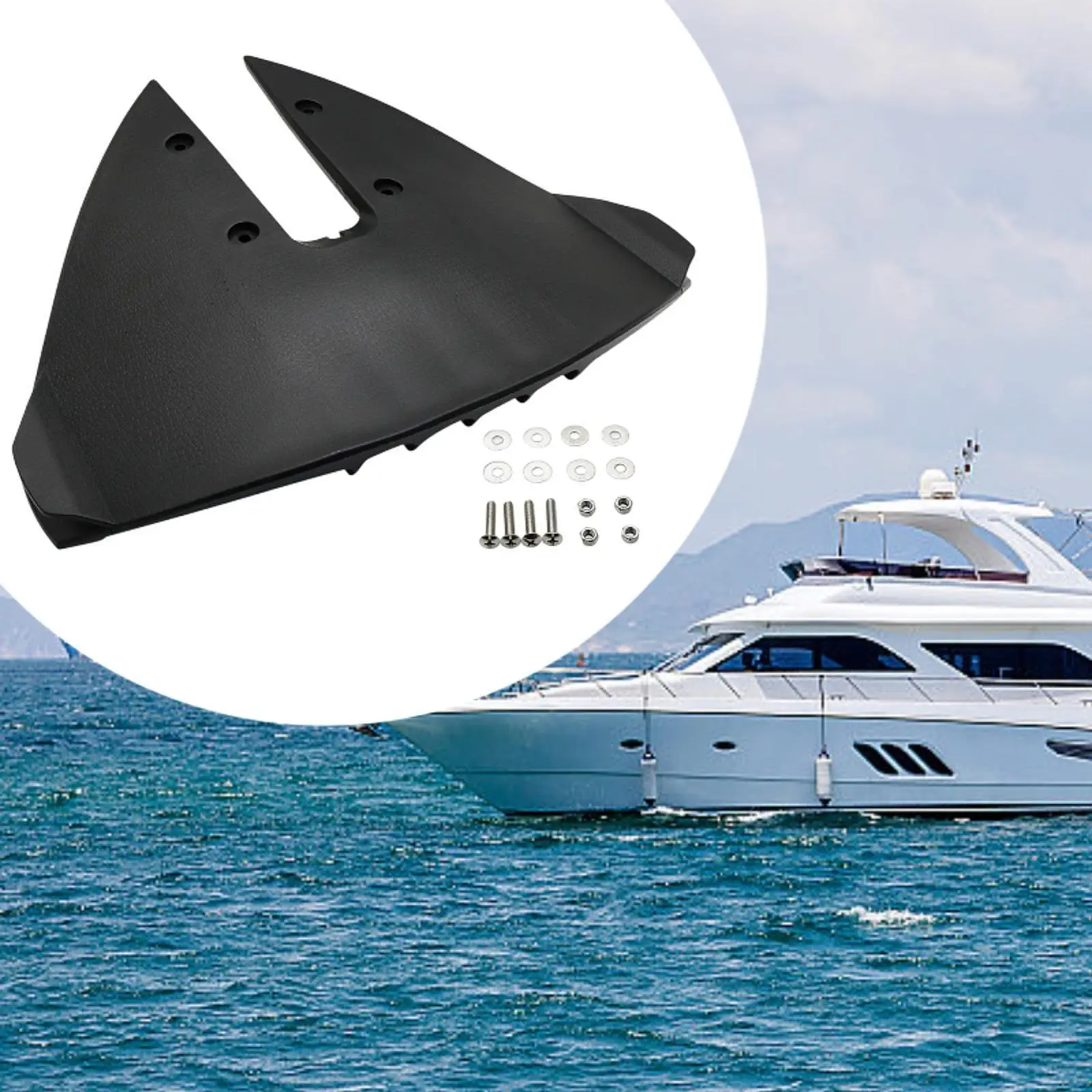 Hydrofoil Stabilizer Parts Increases Efficiency Reduces Drag with Screws Outboard Hydrofoil Stabilizer for Yacht
