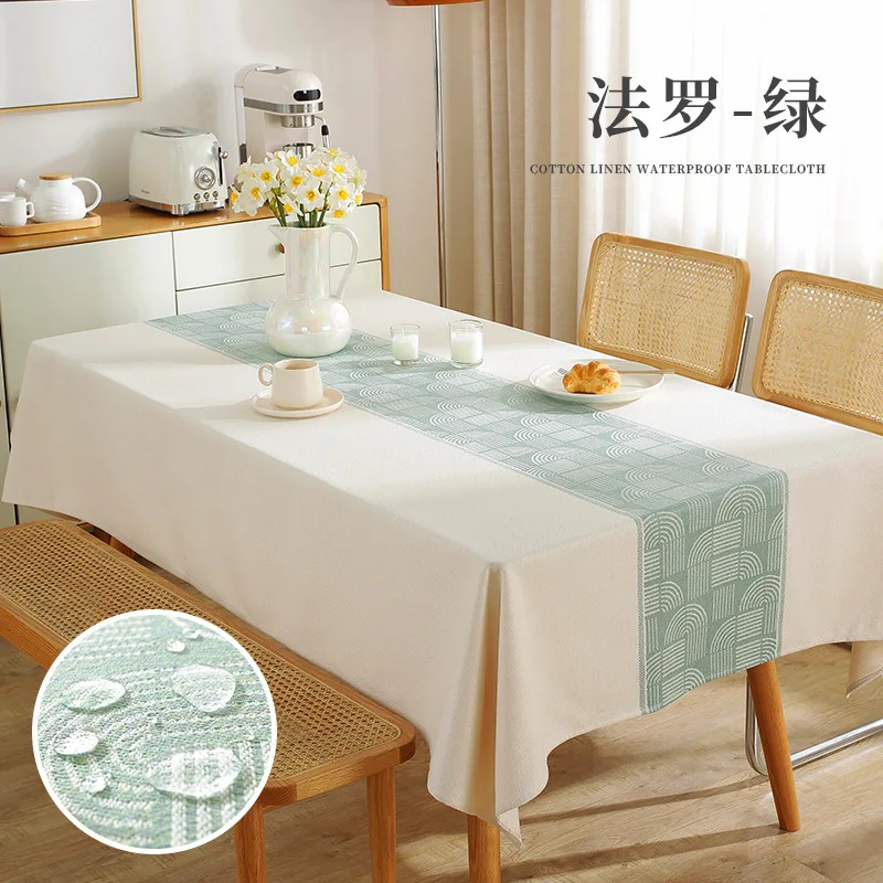 

1330102 Table cloth waterproof, oil proof, and wash free PVCmesh red tablecloth, desk, student coffee table, table mat fabric