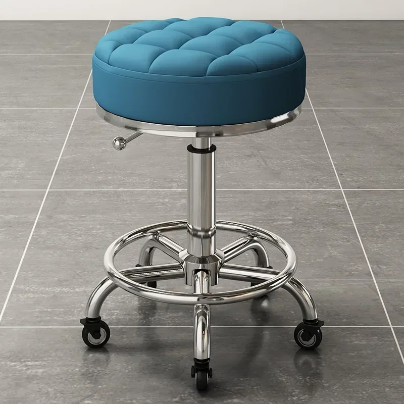 

Stool Pulley Rotating Lift Round Stool Makeup Stool Manicure Barber Chair Bar Stool Big Work Stool Hair Chair Household Goods