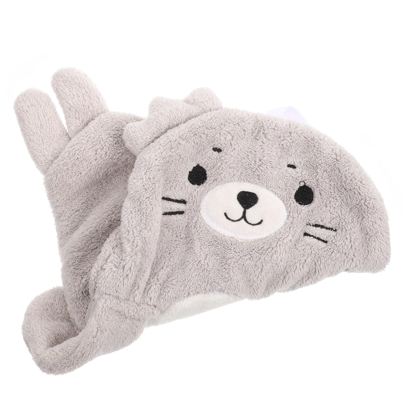 

Cartoon Animal Hand Towel 1 Absorbent Quick Dry Fine Craftsmanship Small Space Saving for Bathroom Kitchen Decor