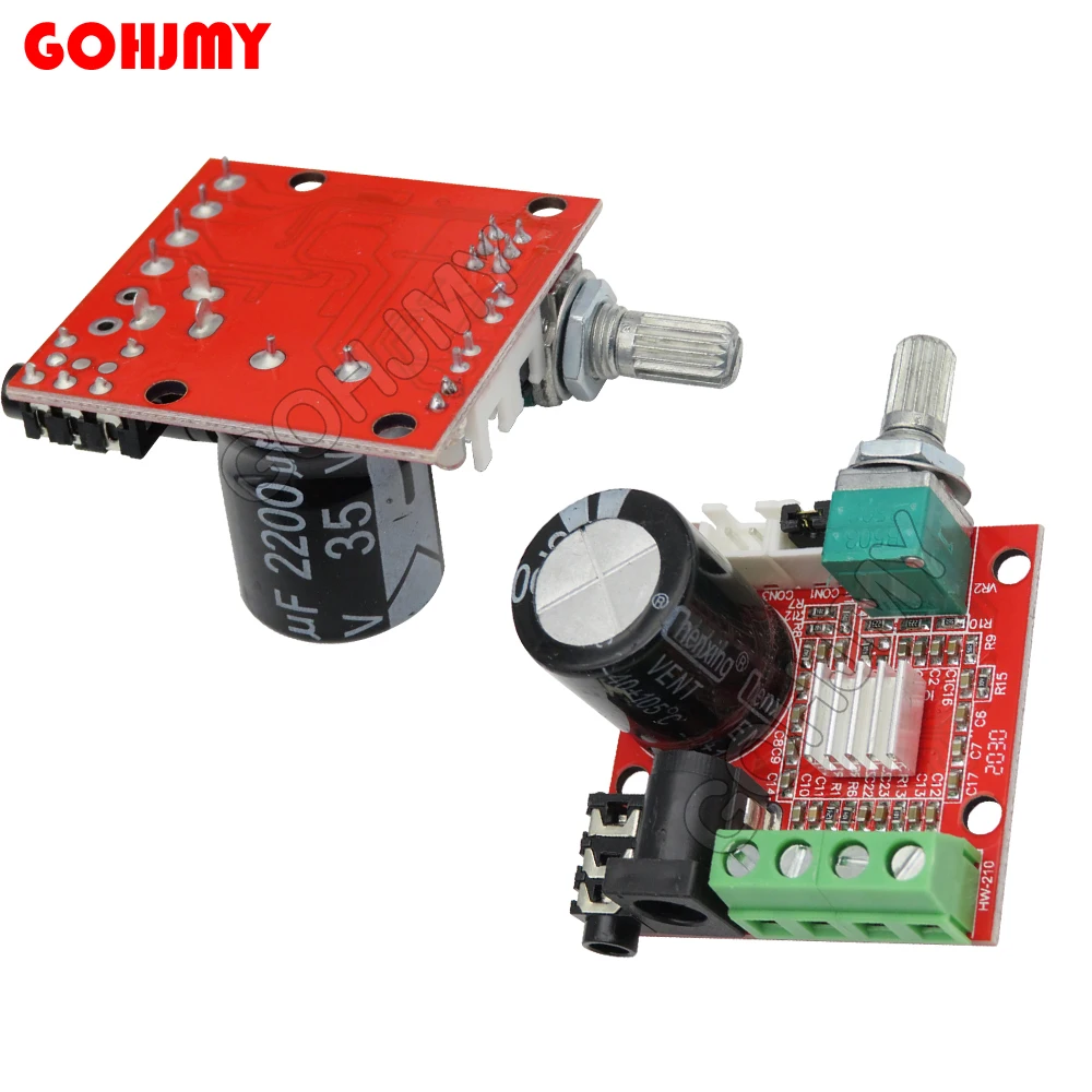 1 шт. красный или черный 2x15 Вт двухканальная плата питания PAM8610 для аудио PAM8610 12 В мини-стерео усилитель плата 1 шт. красный или черный 2x15 Вт двухканальная плата питания PAM8610 для аудио PAM8610 12 В мини-стерео усилитель плата