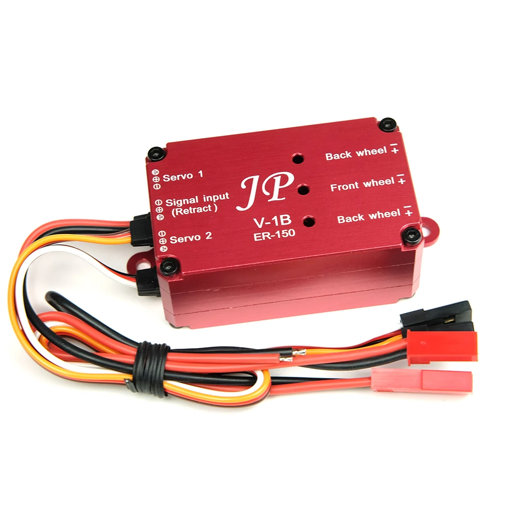 JP Hobby 2 in 1 ER-150 V1 / V2 Retract Controller Box With Brake for ER150 12-17KG For RC Fixed-wing  JETI Aircraft Airplane