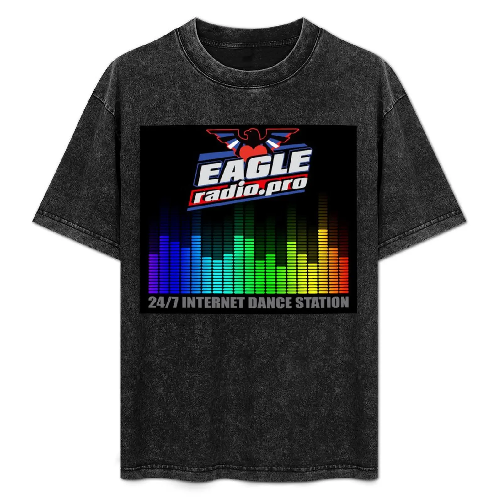 

EagleRadio.pro Equalizer T-Shirt Plus Size Basic Short Sleeve Top