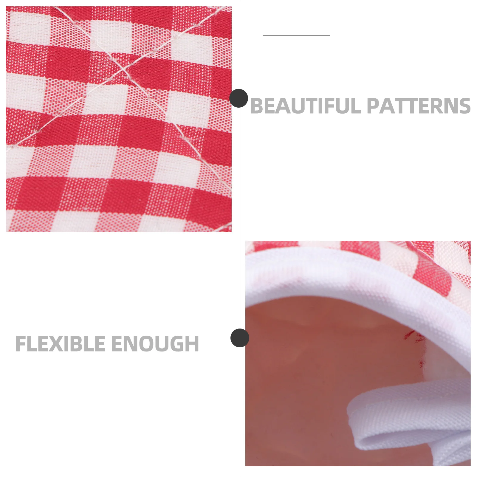 

2Pcs Heat Insulation Gloves Oven Mitts Baking Microwave Safe Non-Slip Premium Material Comfortable Fit for 6-12 Years