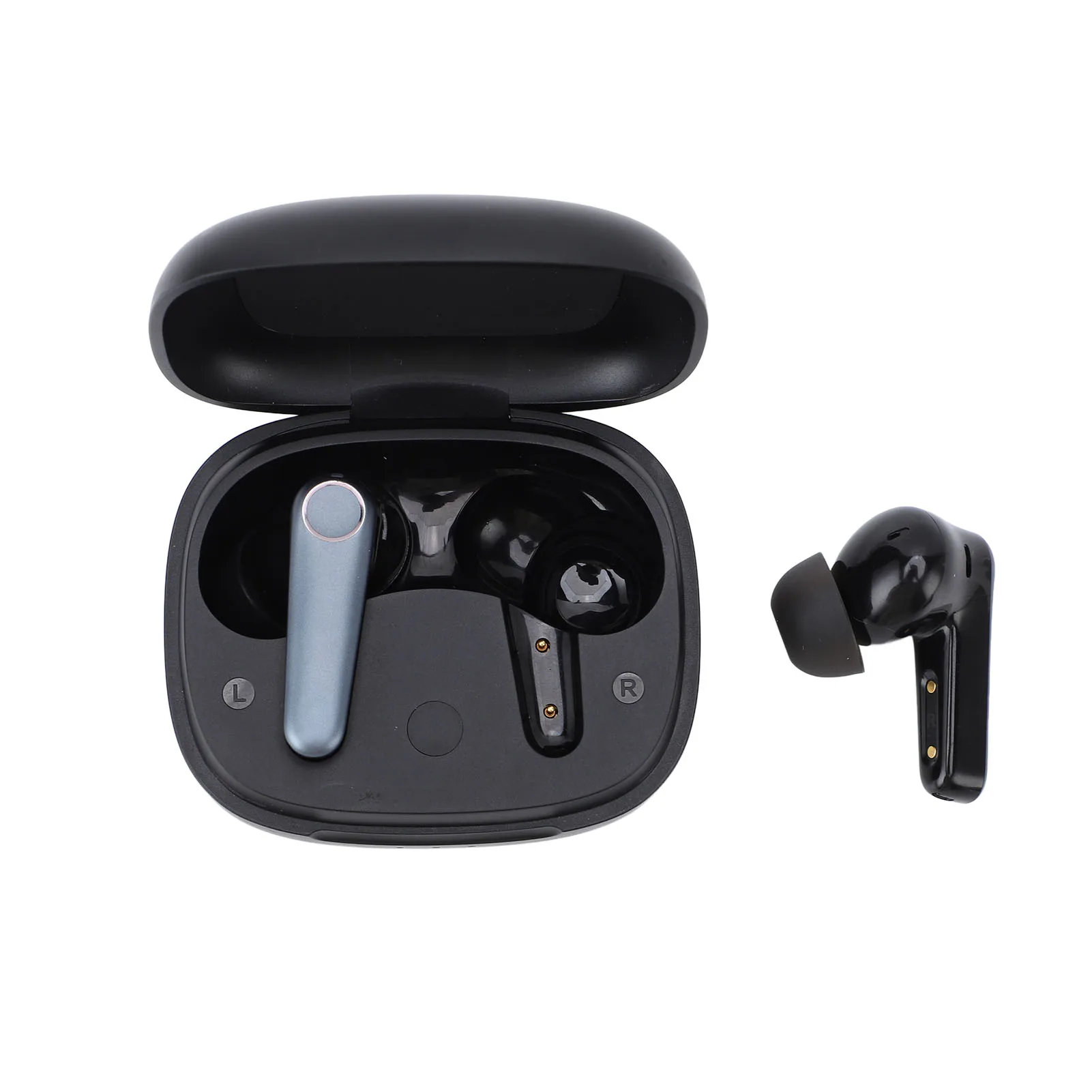 Earphone Bluetooth Nirkabel Earbuds Bluetooth 5.3 Peredam Kebisingan 6 Mikrofon Tahan Air IPX5 Waktu Putar Lama 45 Jam