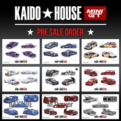 PreSale Kaido House 1:64 Skyline GTR R34 NSX M3 CIVIC 510 R33 Openable Hood Diecast Diorama Car Model