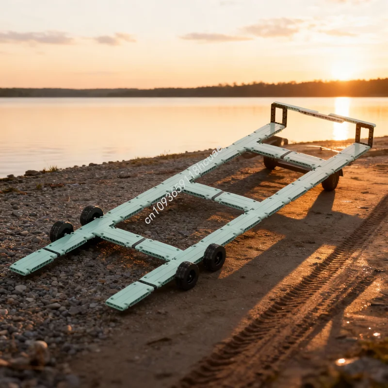 

Набор конструктора MOC «Большой грузовик-трейлер», 124 детали, техническая модель, развивающая игрушка, идея для креативного подарка на Рождество, для детей