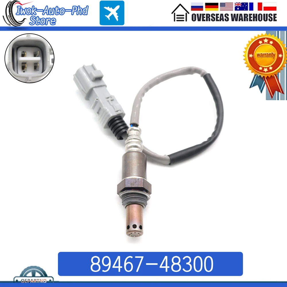 89467-48300 Upstream Front Air Fuel Ratio Lambda O2 Oxygen Sensor For Lexus RX300 8AR-FTS 170KW 2019-2022 175KW 2015-2019