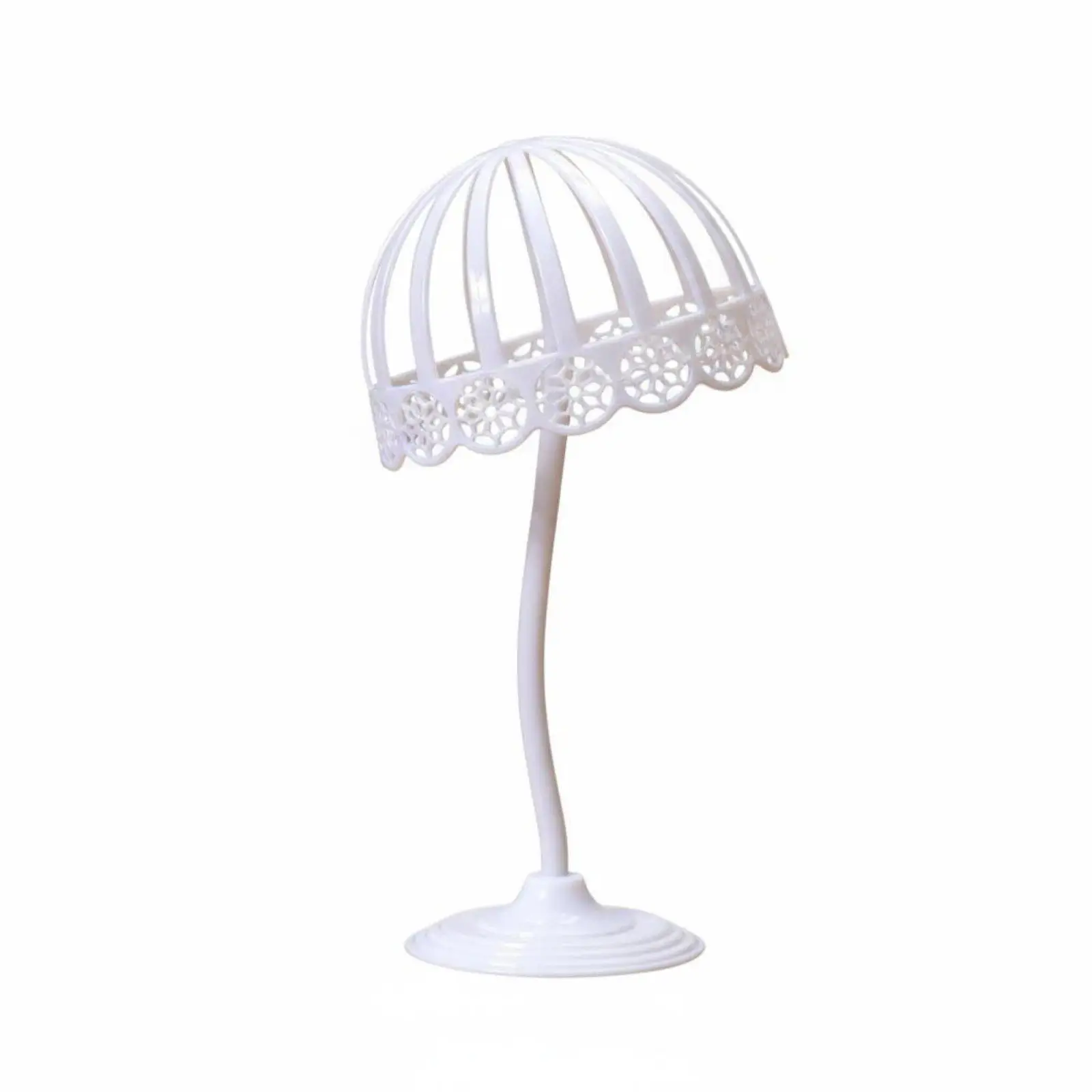 Cap Holder Stand for Displaying Hats Plastic Rack for Shop Shelf Headwear Organizer for Home Hat Storage Shape Keeper