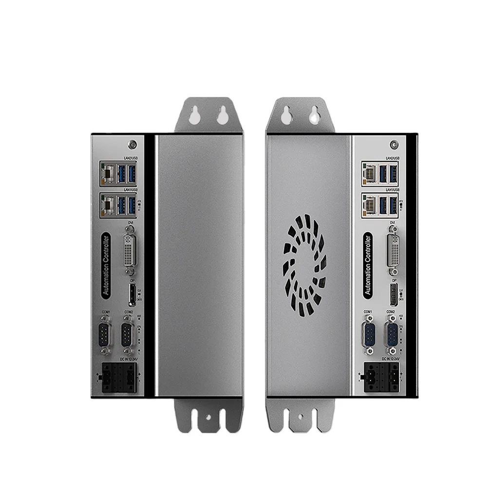 

12-36V Industrial Box PC Quad EtherCAT Intime Controller Codesys Book PC Box Computer Automation Solution For IOT Edge US/AU/CN