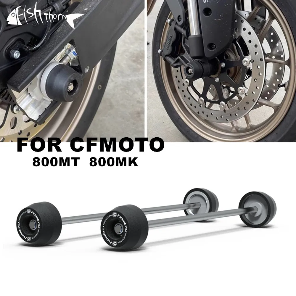 

Motorcycle Front And Rear Axle Collision Slider For CFMOTO 800MT 800NK cf moto 800mt 800nk 2022 2023 2024