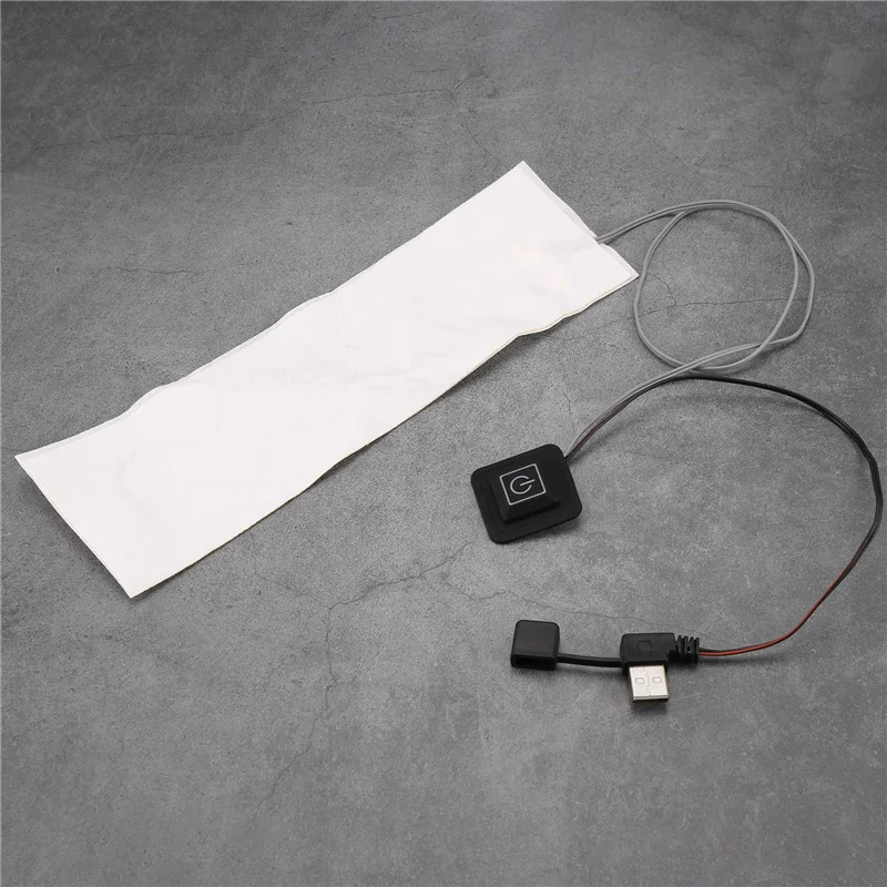 【تخفيضات سريعة】شاح شتوي ساخن بمنفذ USB للرجال والنساء، وسادة تدفئة شال، وسادة سخان ملابس USB مع 3 تروس قابلة للتعديل
