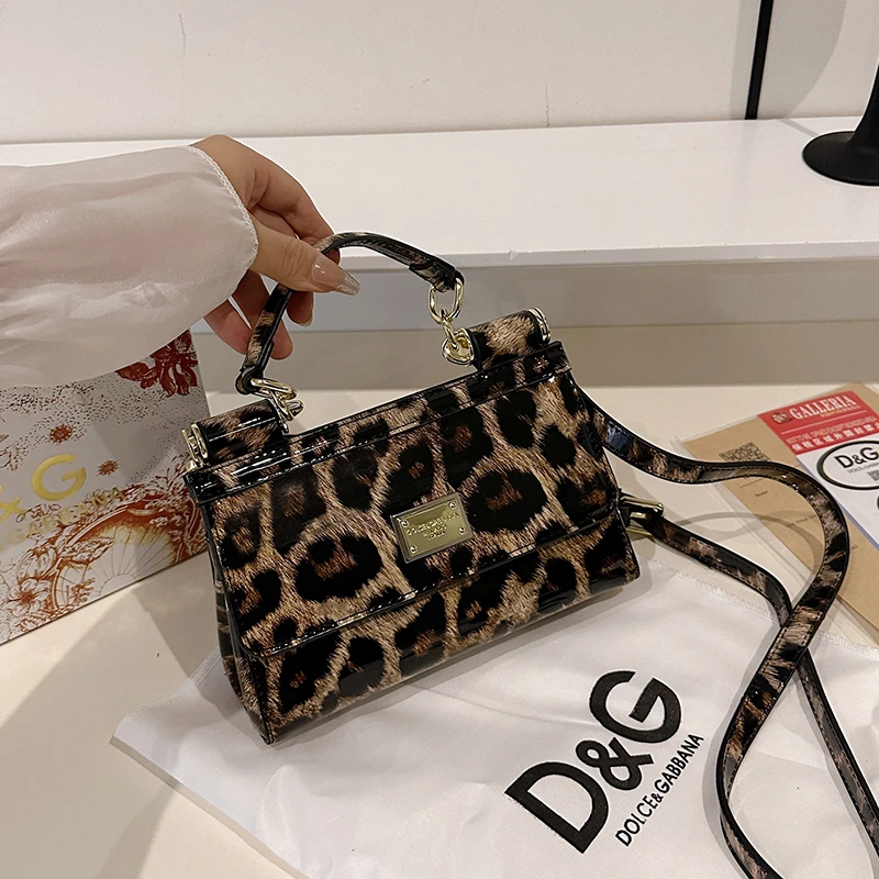 Klassiek design PU-leren damesschoudertas met ketting, dameshandtas, elegante casual crossbodytas voor op reis