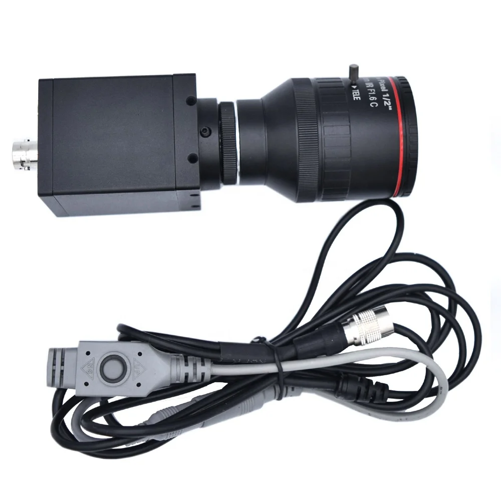 Камера SDI HD MI 1/2 CMOS IMX385 1080P Цифровая камера безопасности, промышленное цифровое C-крепление с ручным зум-объективом 12-36 мм OSD-меню