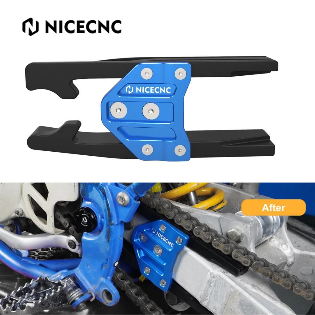

NICECNC For Yamaha YZ85 2002-2021 YZ 85 Team Yamaha 2011-2014 2013 2012 Motorcycle Chain Guide Support Cover Protector Aluminum