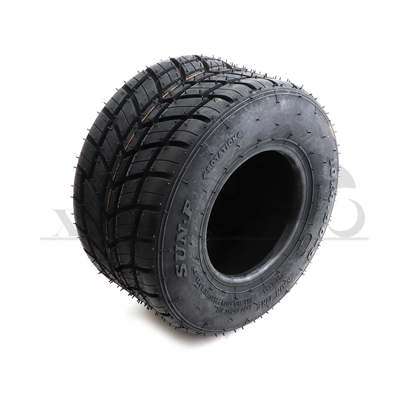 Front 10x4.50-5 Rear 11x7.10-5 Inch Rain Tire Tubeless Tire for off-road drift karting accessories.