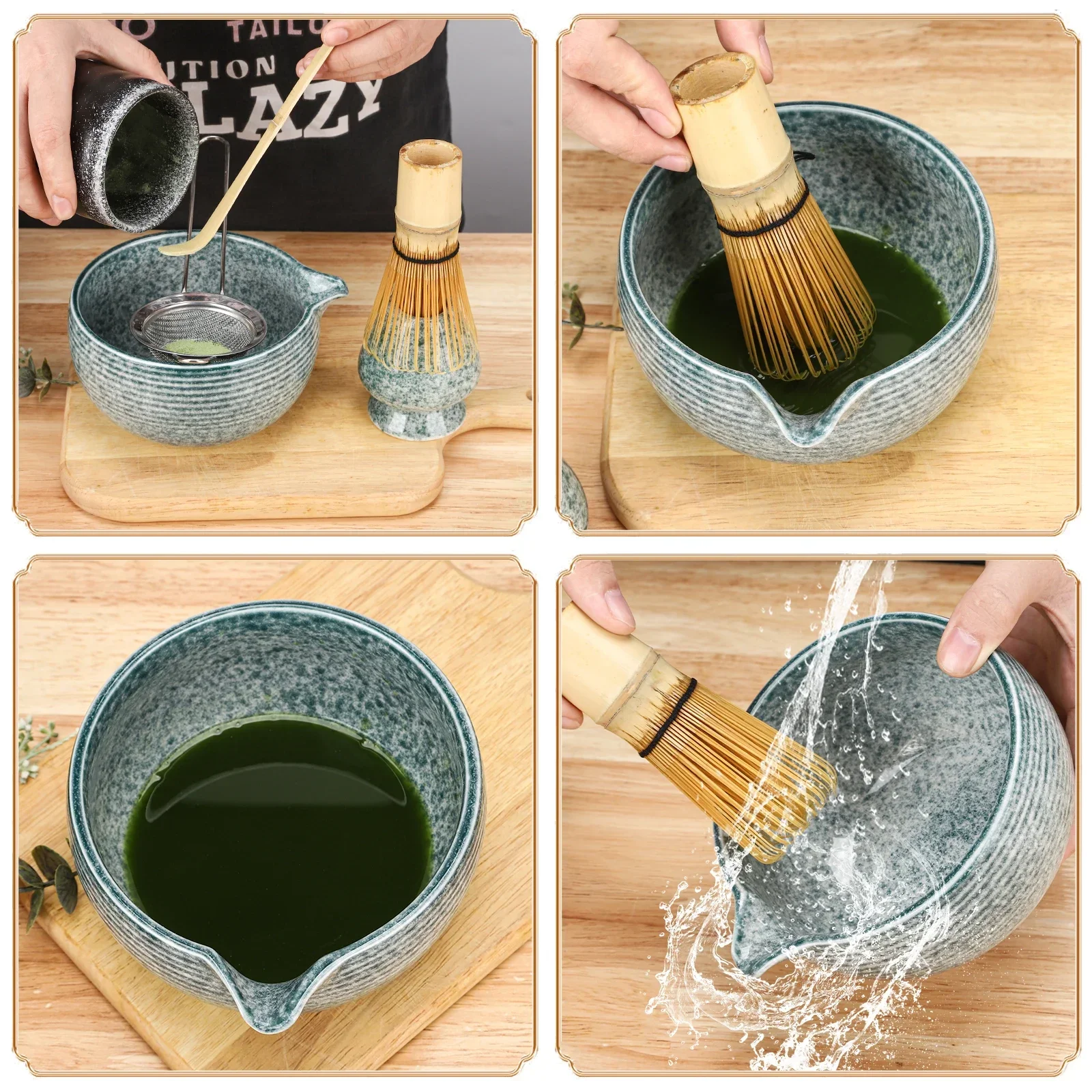 

Handmade Matcha DIY Kit, enables you to embark on a gentle and enriching journey of crafting matcha by hand.