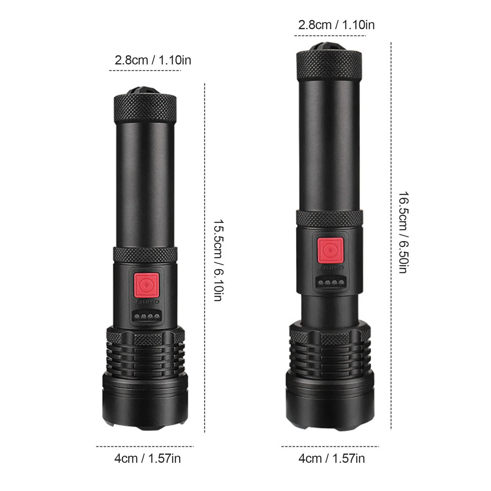 ZK30 Powerful XHP50 Powerful LED Flashlight Tactical Torch Built-in Battery USB Rechargeable Waterproof Lamp Ultra Bright Lante