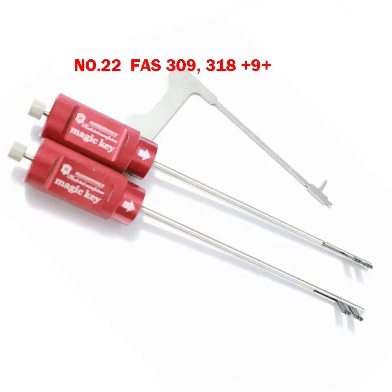 Haoshi Magic Key No.22 FAS 309 318 +9+ FAS309 Double Bit s Master   Decoder Safety ssmith