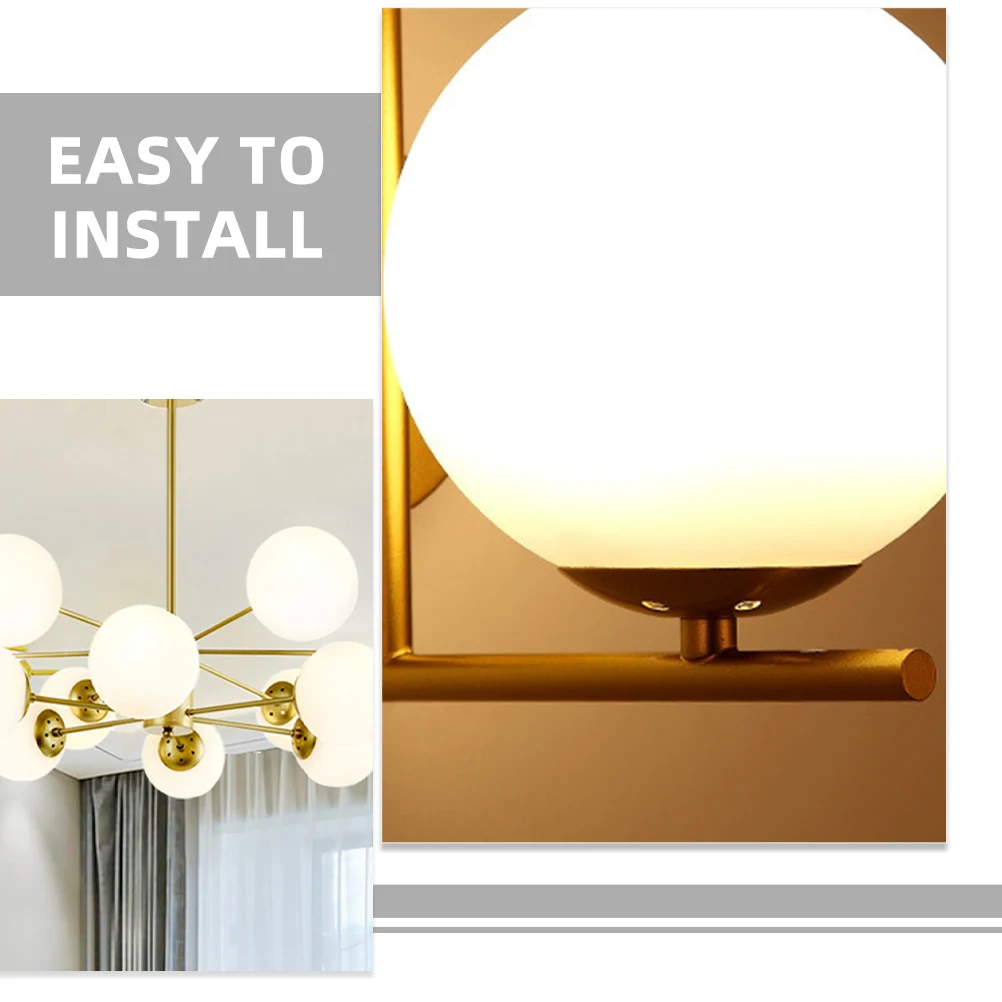 

10pcs Fly Saucer Glass Chandelier Accessories Ceiling Light Fixtures Metal Base Disc Plate Socket Mounting Bracket for LED