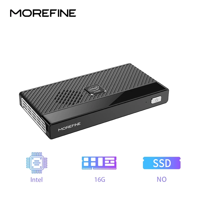 MOREFINE M6 ミニPC 第12世代 Intel N150 Windows 11 LPDDR5 2933MHz