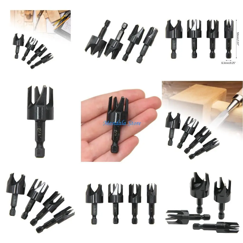 

U2JC Carbon Steel Sandblasting Chamfering Woodworking Hole Opener Countersink