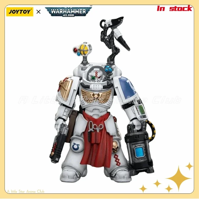 

In Stock Original JOYTOY Warhammer 40K 1/18Action Figure Ultramarines Apothecary Biologis Anime Toy Gift Collection Model