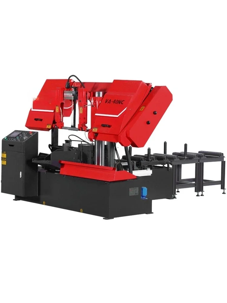 Automatic water saw cutting machine short head metal cutting horizontal 4240 PLC numerical control band sawing machine