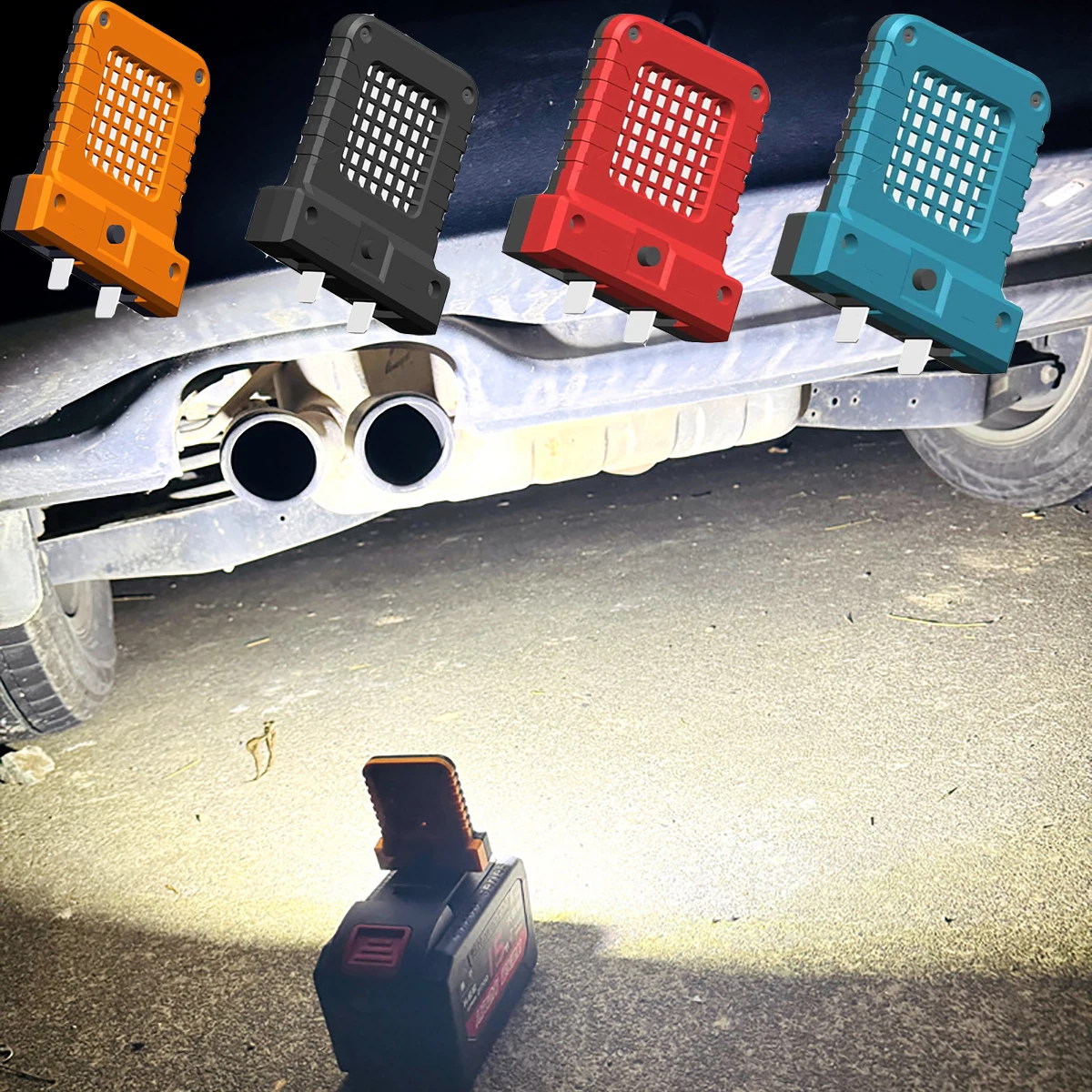 Power Tools For Construction Work - LED Çalışma Lambası Taşınabilir Projektör Su