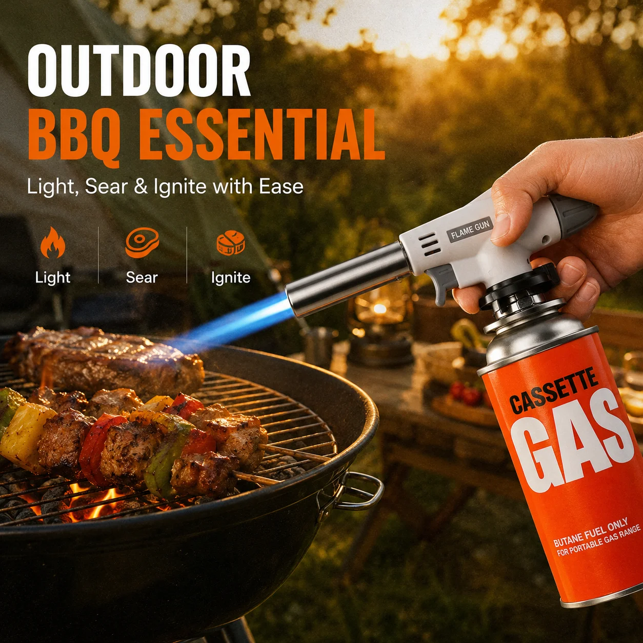 Refillable Butane Gas Torch Li - Kitchen Baking Torch recension och pris