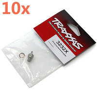 10Pcs #3232X Duty Long Medium Spark Glow Plug W/Gasket For TRAXXAS 1/10 REVO 3.3 off-road RC Car Nitro Engine Accessories