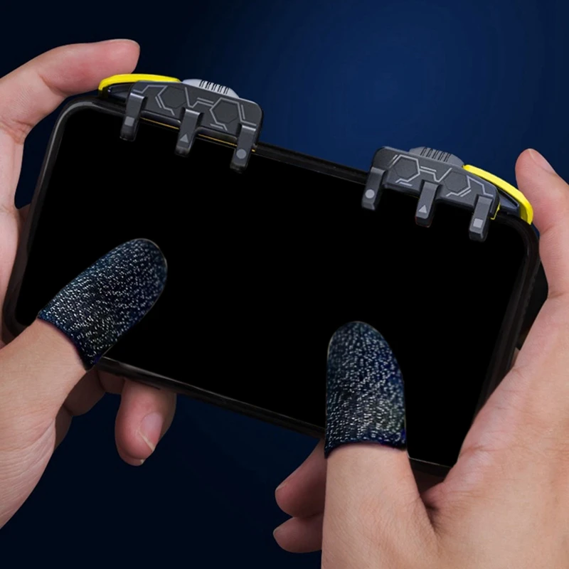 Controller Gaming, kontroler Gaming ponsel untuk Pubg kapasitor menangani Joystick untuk ponsel Android IOS iPhone 13 Gamepad