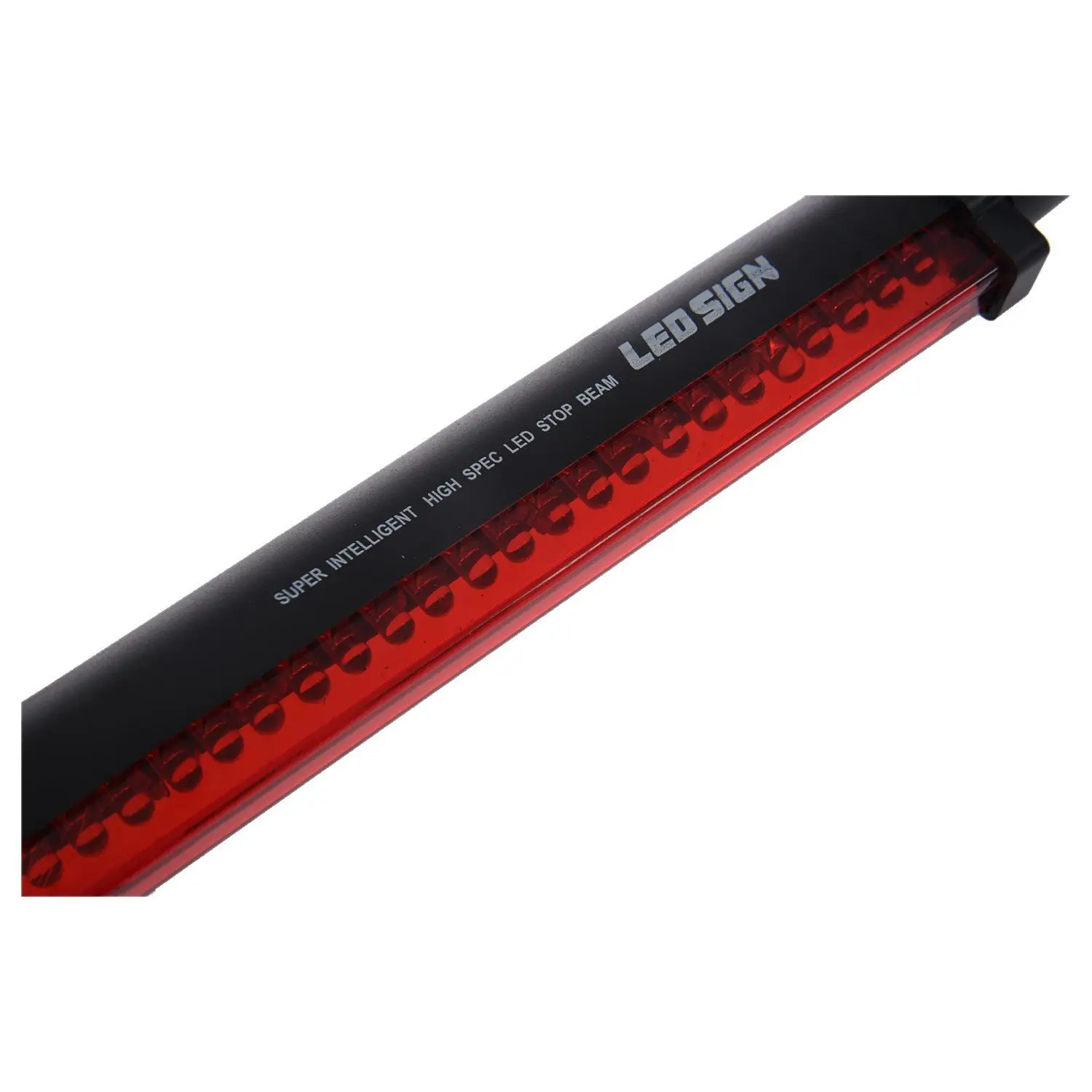 Red 24 LED Car Vehicle Third Brake Stop Tail Light Lamp Bar DC 12V Main in Car Light