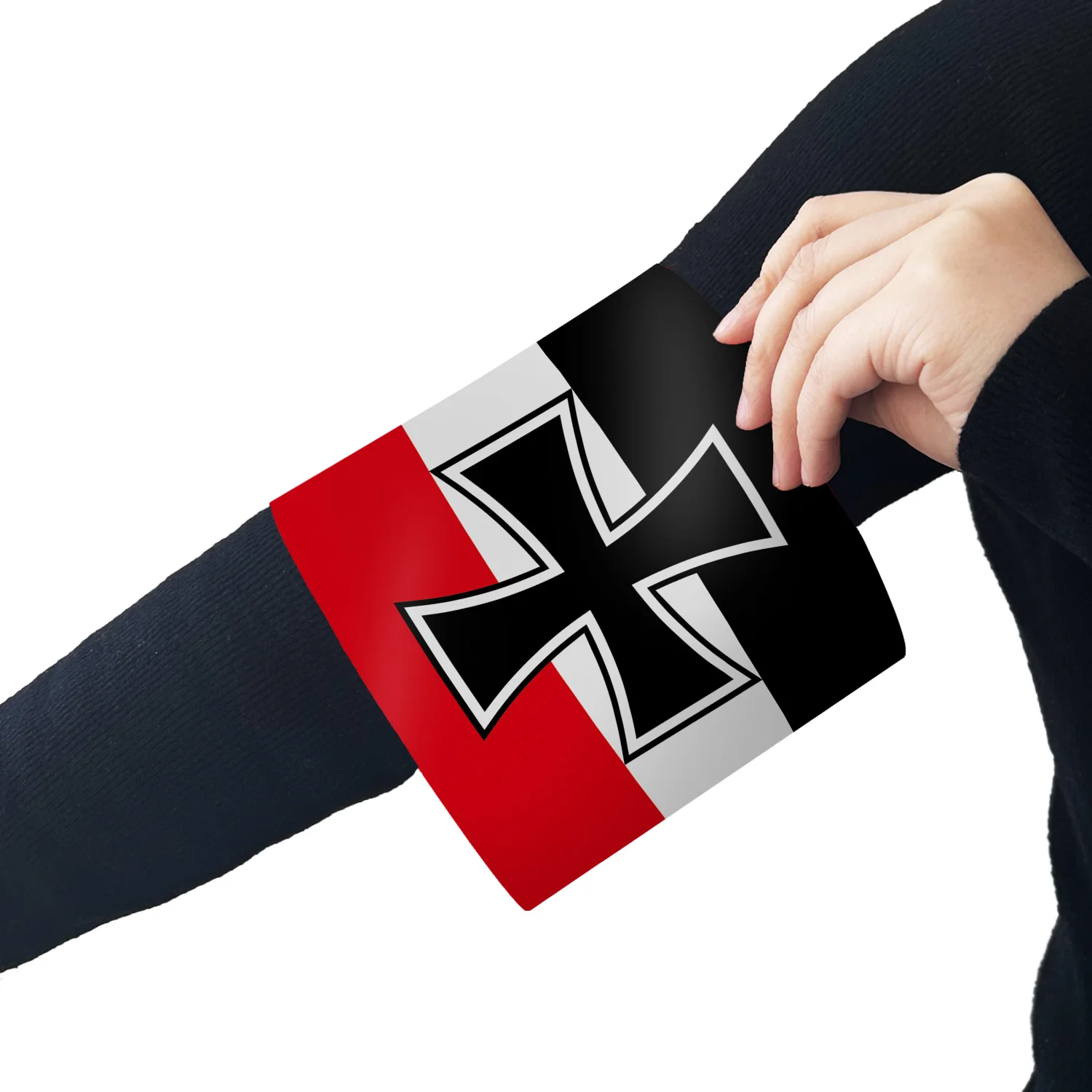 شارة الأكمام بشريط اليد المتقاطع الألماني مع الرسوم المتحركة التنكرية، زي التجوال، والأزياء والدعائم الطرفية