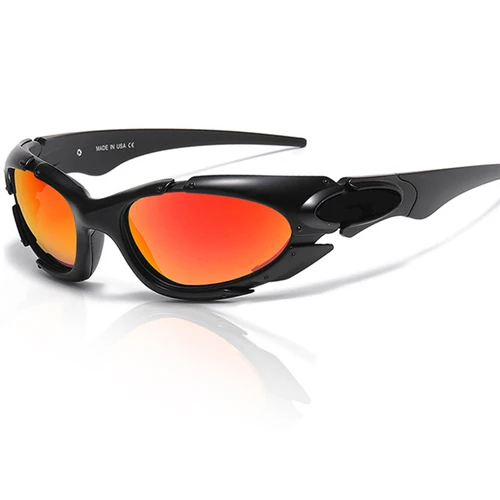 Gafas de sol deportivas cuadradas de diseño de marca para hombres y mujeres, accesorios clásicos para Gafas de conducción, Gafas de espejo Retro, Gafas UV400