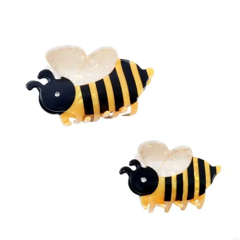 

49MC Hair Claw Clip Princess Theme Hair Claw Clamp Lovely Bees Hair Holder Barrettes Strong Hold Hairpin for Girls