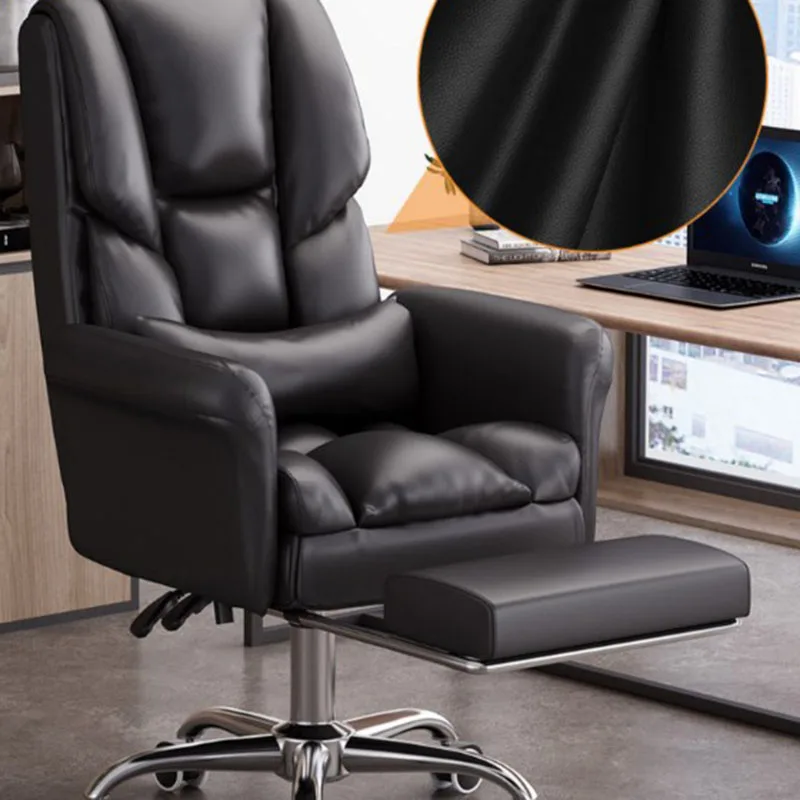 Wheels Luxury Desk Chair Headrest Extension Accent Rolling Office Chair Mobile Comfy Cadeira De Escritorios Office Furniture