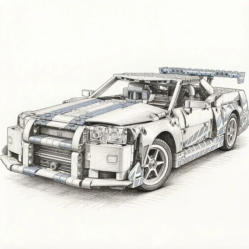 classic-style-building-blocks-set-new-arrival-42210-nissan-gt-r-collection-display-birthday-gift-for-kids-adults